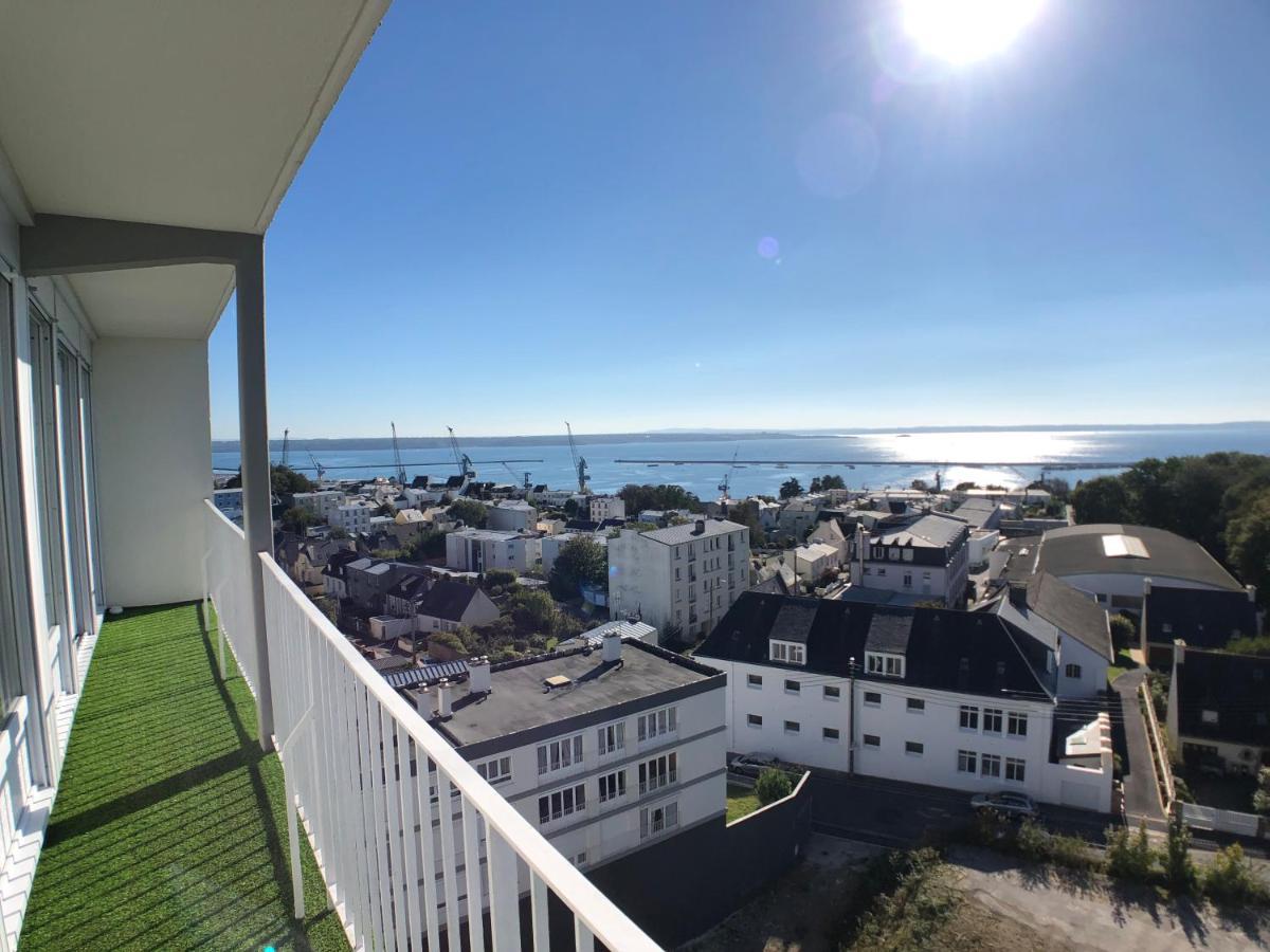 Superbe Appartement Avec Une Vue Mer Panoramique 브레스트 외부 사진